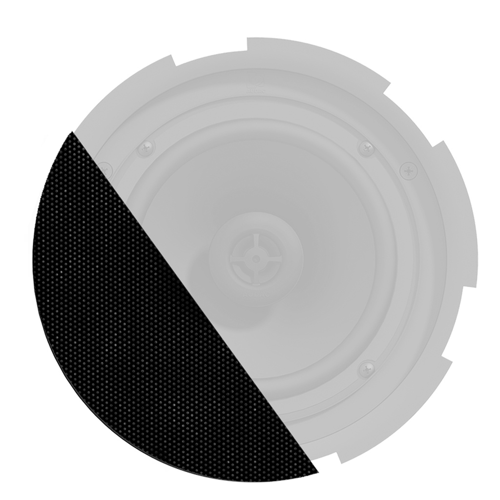 Audac GLI08-OB Front Grill For CIRA8 Series Speakers With Cloth & Outdoor Treatment (Black)