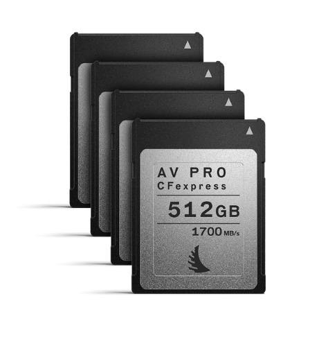 Angelbird AV PRO CFExpress 512 GB (4 Pack)