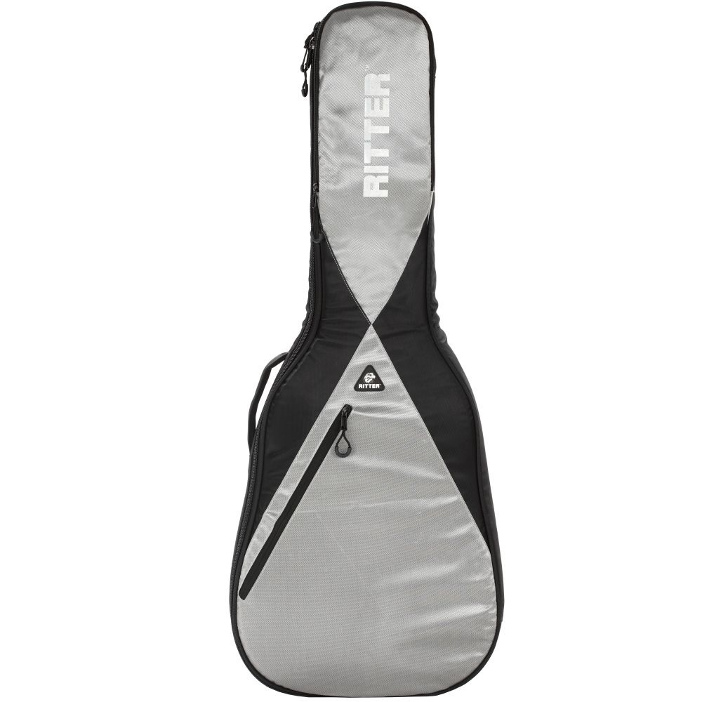 Ritter Performance RGP5-C/BSG Classical Guitar Bag (Black/Silver)