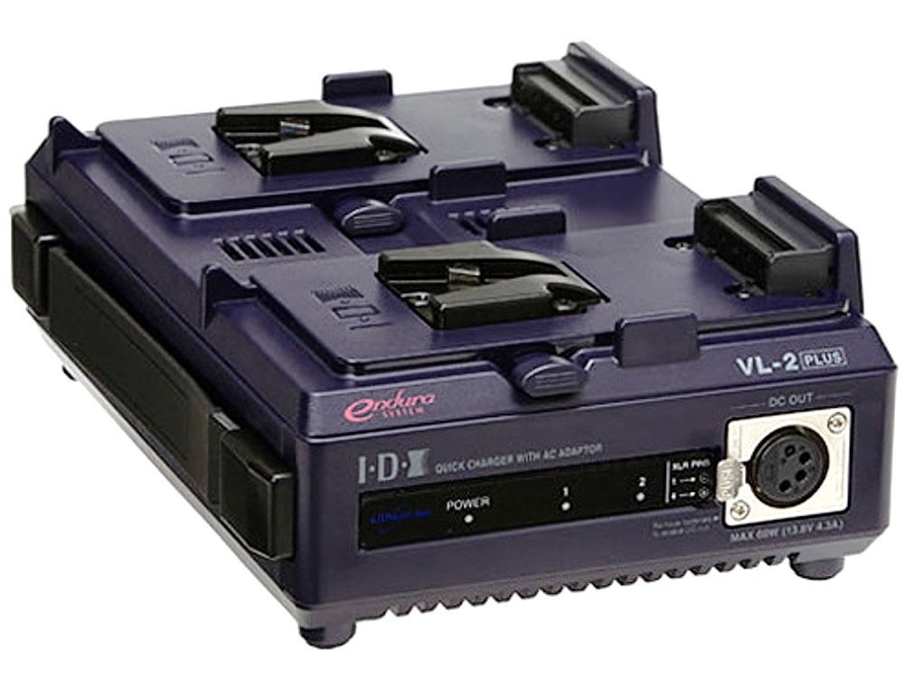 IDX Endura VL-2PLUS 2 Channel Sequential Lithium-Ion Battery Charger
