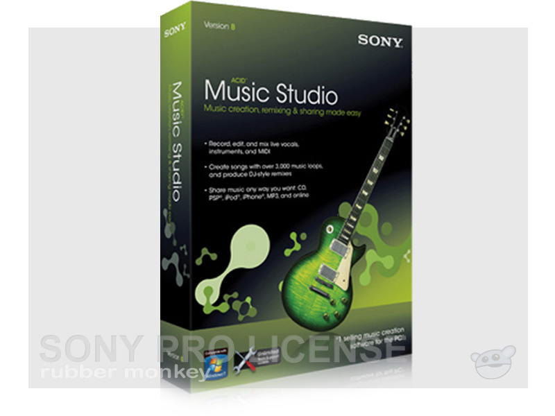 Sony ACID Music Studio 8 Academic