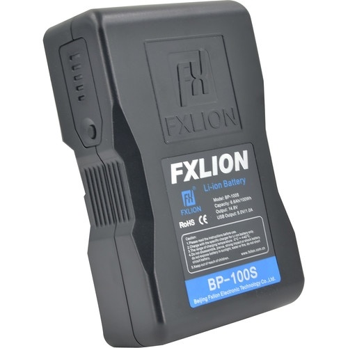 Fxlion Cool Black Series BP-100S 98Wh 14.8V Lithium-Ion Battery (V-Mount)