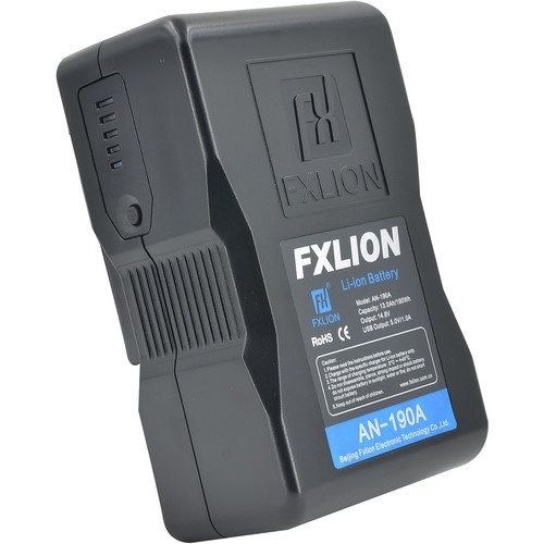 Fxlion Cool Black Series AN-190A 190Wh 14.8V Battery (Gold Mount)