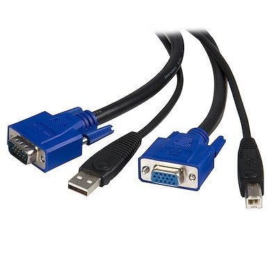 StarTech 2-in-1 USB KVM Cable (1.8m)