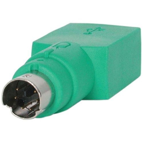 StarTech Replacement USB Mouse Female to PS/2 Male Adapter (Green)