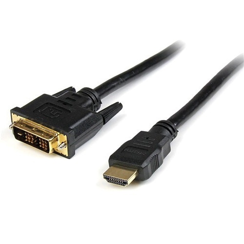 StarTech HDMI Male to DVI-D Male Cable (1.8m, Black)