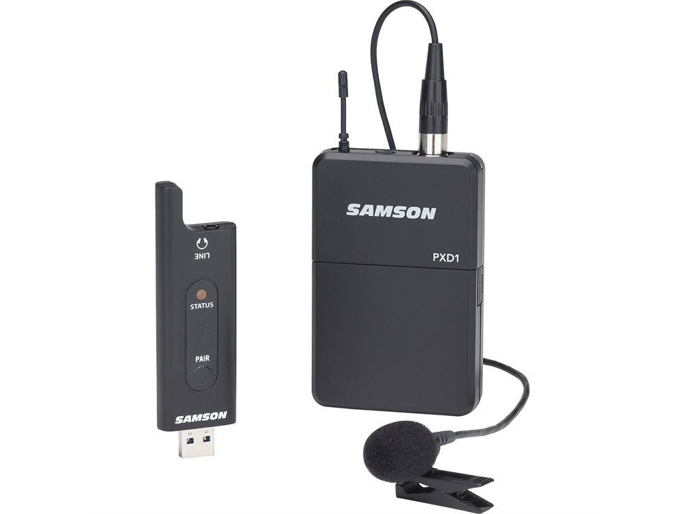 Samson XPD2 Lavalier USB Digital Wireless System - Open box special