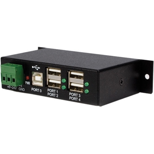 StarTech Mountable 4-Port Rugged Industrial USB Hub