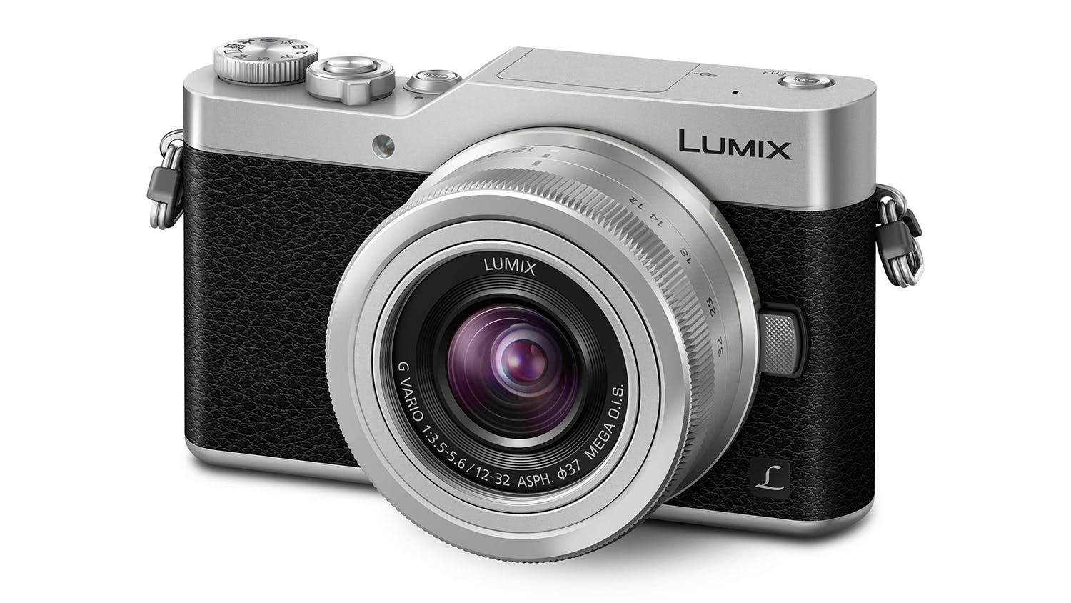 Panasonic Lumix GX850K 4K Mirrorless Camera with 12-32mm Lens (Silver)