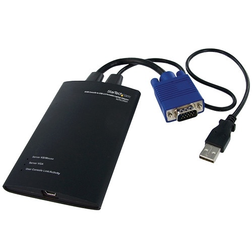 StarTech KVM Console to USB 2.0 Portable Laptop Crash Cart Adapter