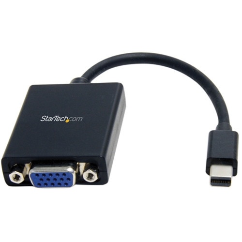 StarTech Mini DisplayPort to VGA Video Adapter Converter (Black)