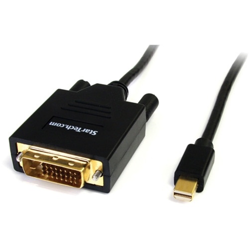 StarTech Mini DisplayPort Male to DVI-D Male Cable (1.8m, Black)