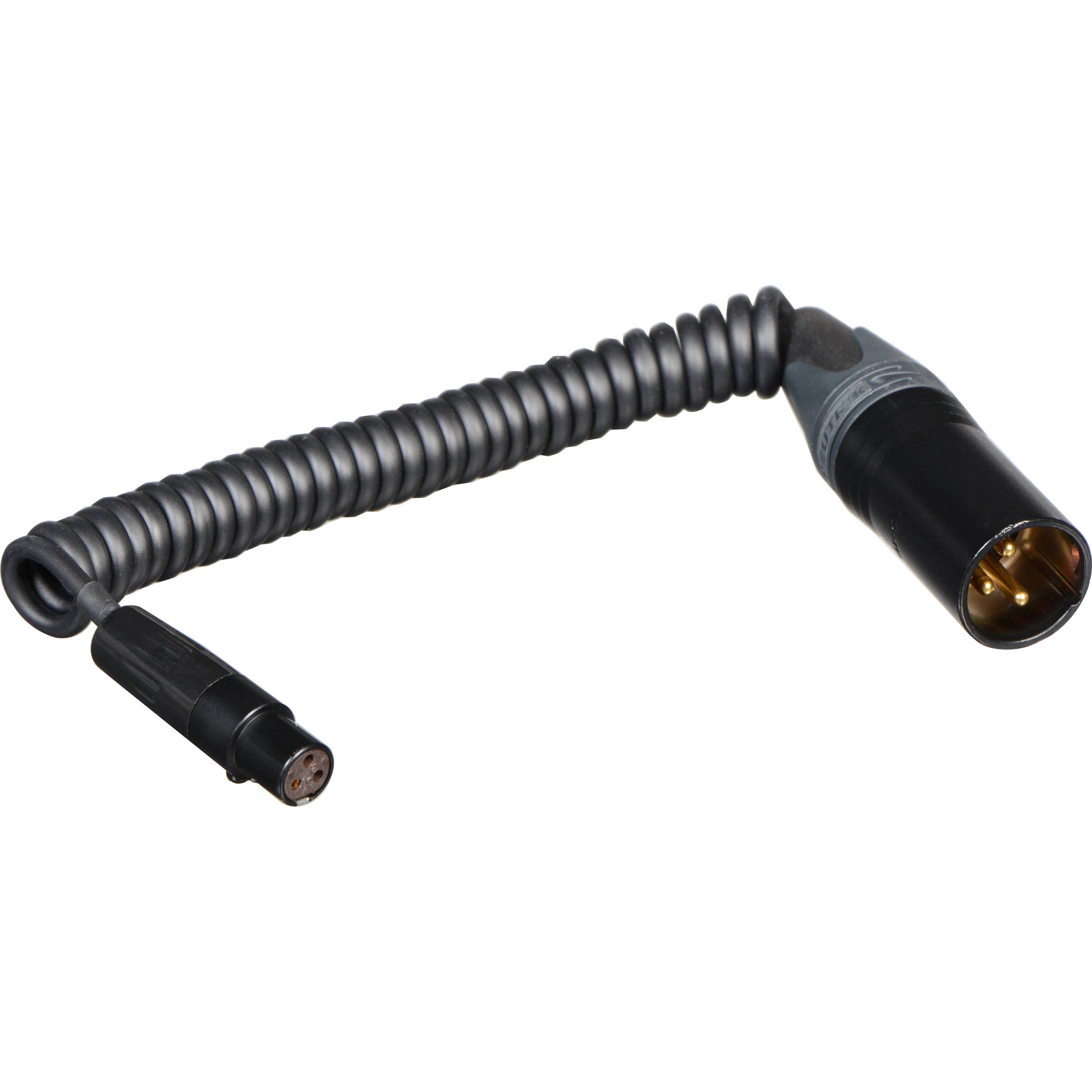 Cable Techniques TA3F to 3-Pin XLR Male Coiled Cable for Lectrosonics LR Receiver