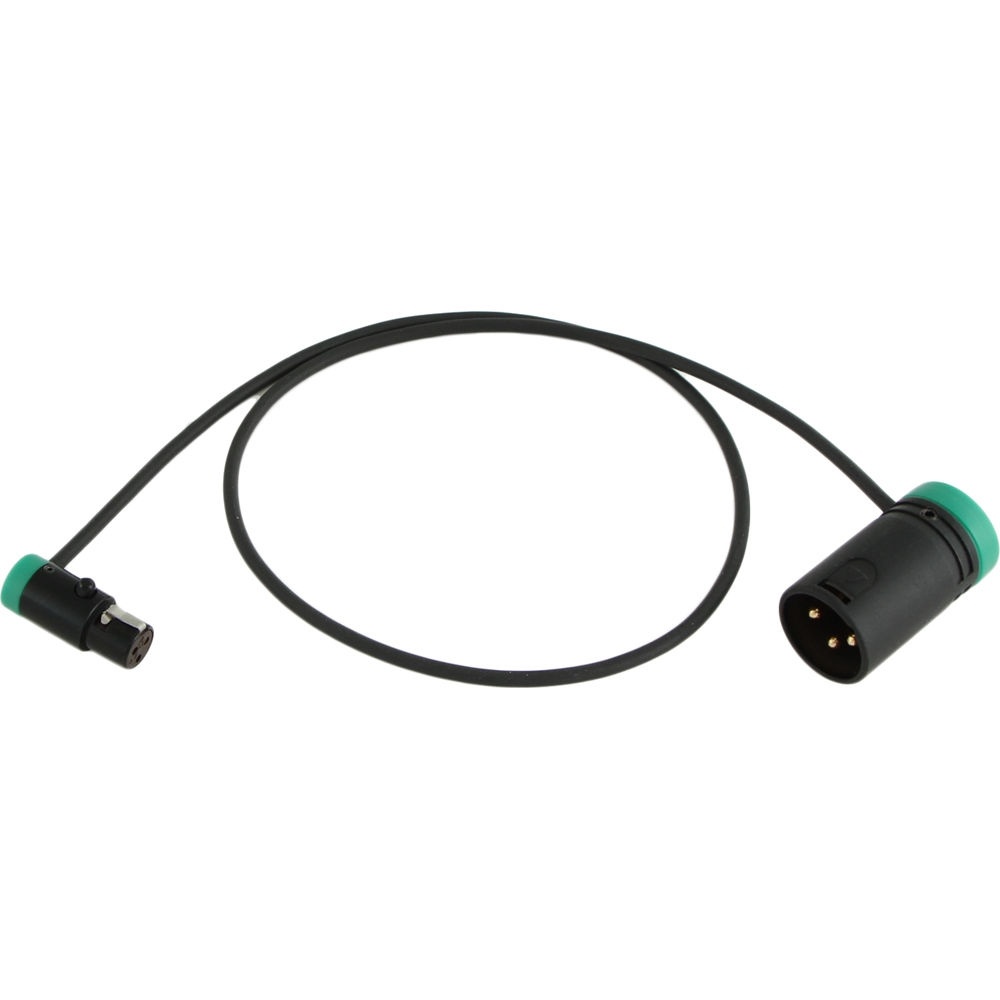 Cable Techniques CT-LPS-3TMX Low-Profile TA3F to LXPXLR-3M Cable (45.7cm, Green)