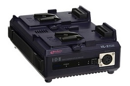 IDX VL-2PLUS 2-Channel Sequential V-Mount Quick Charger with 60W AC Adaptor