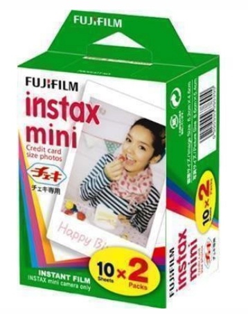 Fujifilm Instax Mini Film 20 Pack (Glam)