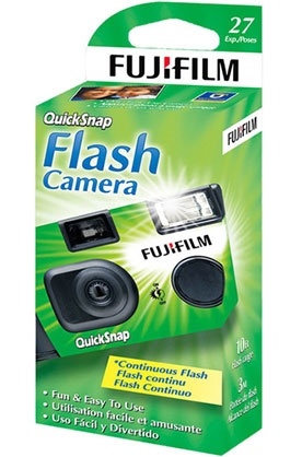 Fujilfim QuickSnap 800 Flash 400 Single Use 135mm Film Camera