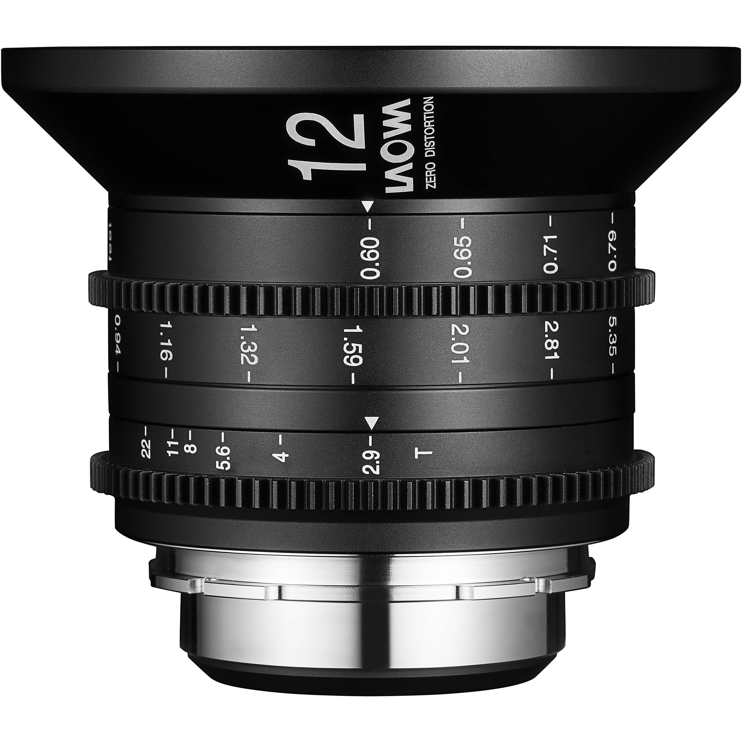 Laowa 12mm T2.9 Zero-D Cine Lens (Sony E, Meters)