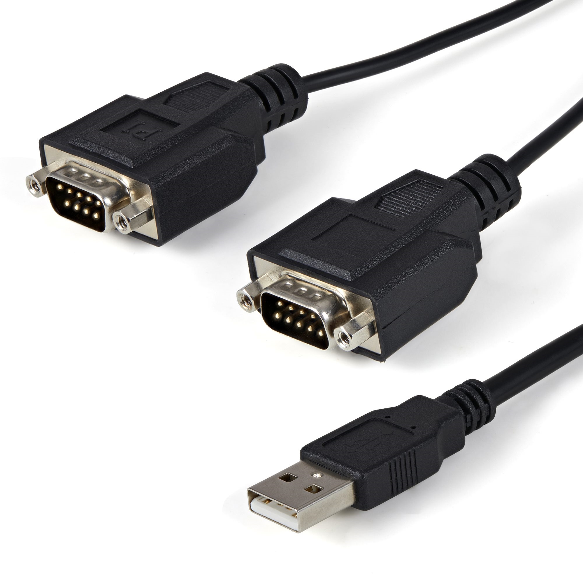 StarTech 2 Port FTDI USB to Serial RS232 Adapter Cable with COM Retention (1.8m)