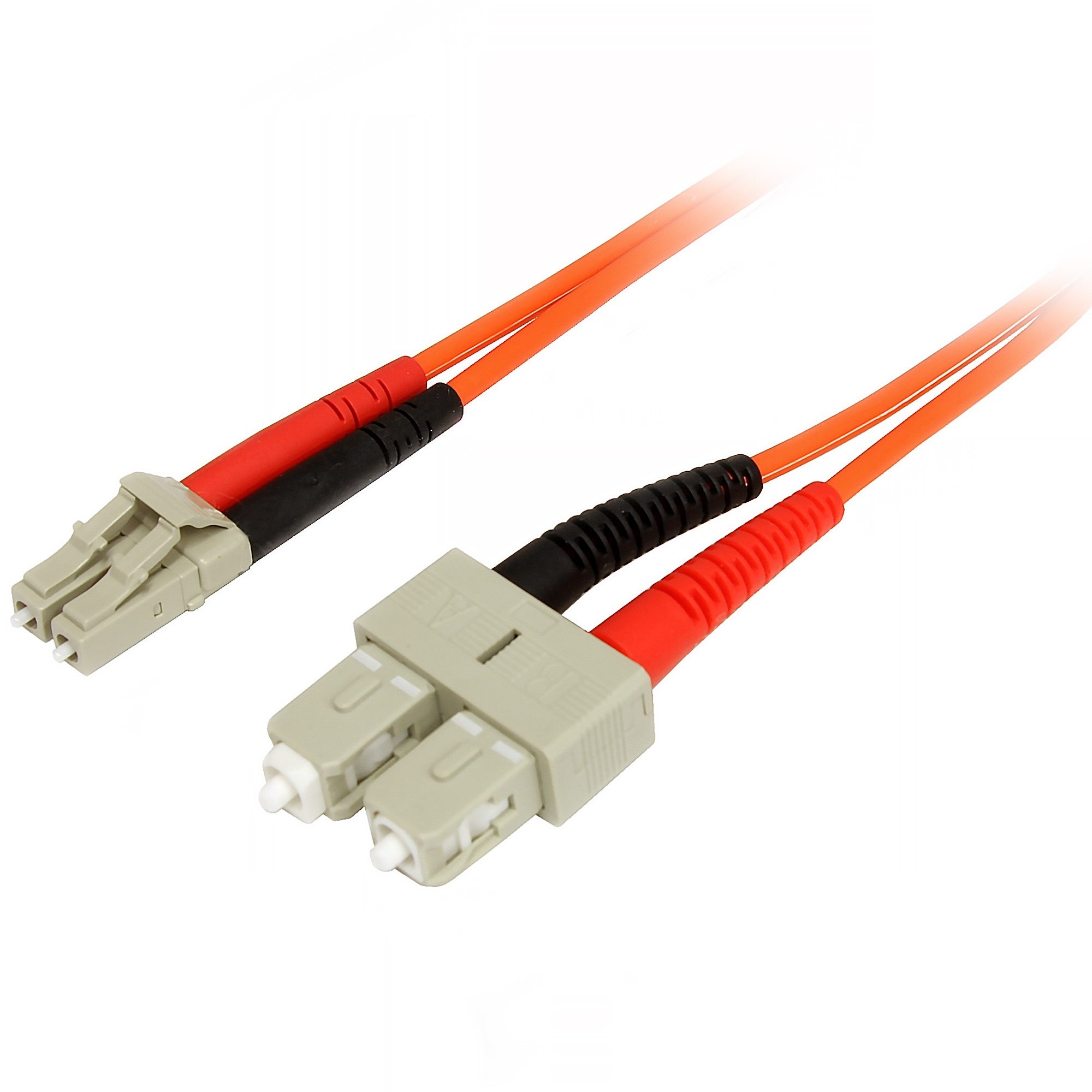StarTech Fiber Optic Cable - Multimode Duplex 50/125 - LSZH - LC/SC (1m)