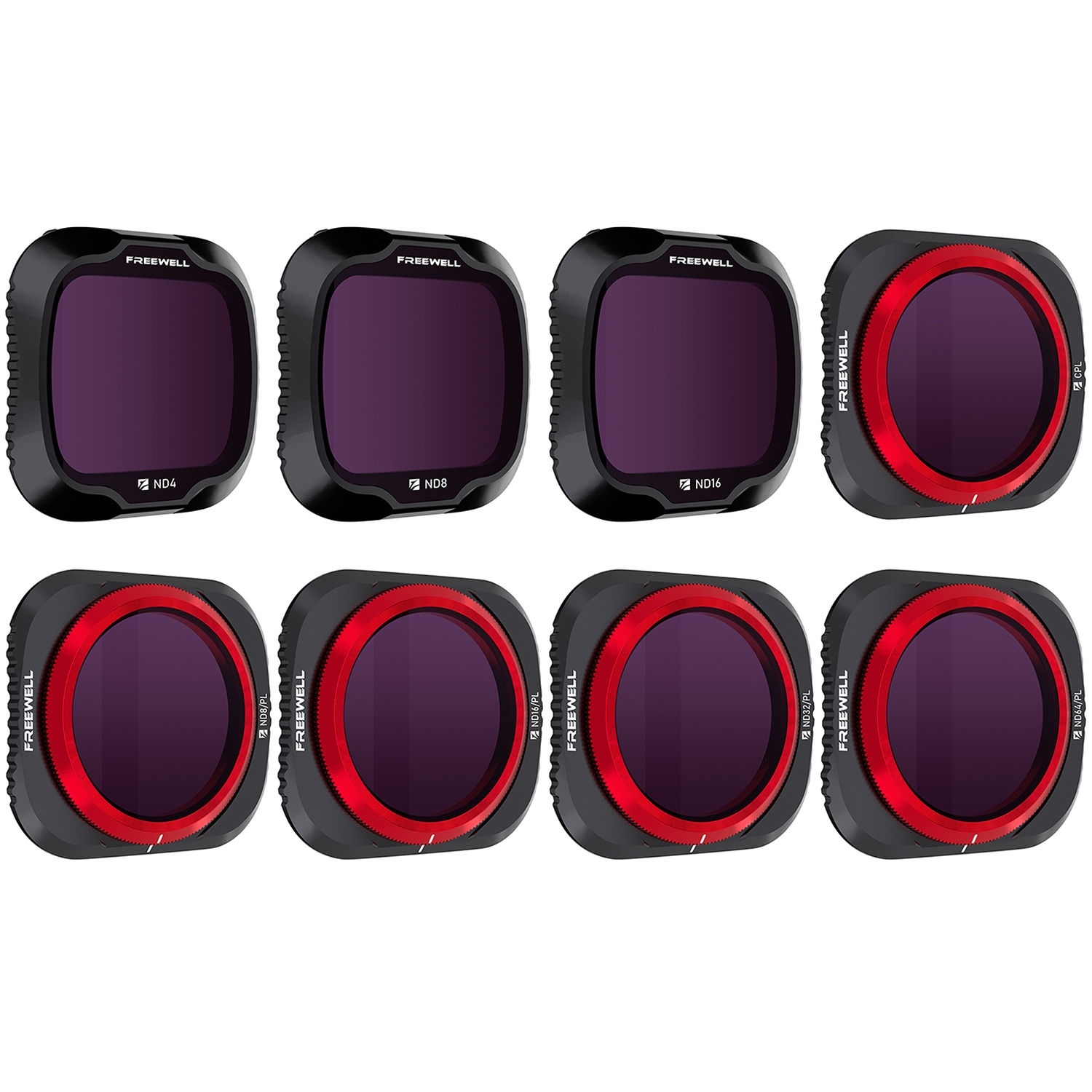 Freewell All-Day Filters for DJI Mavic Air 2 (8-Pack)
