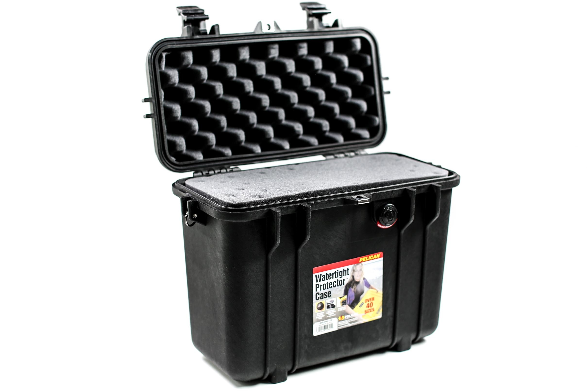 Pelican 1430 Top Loader Case (Black, With Foam)