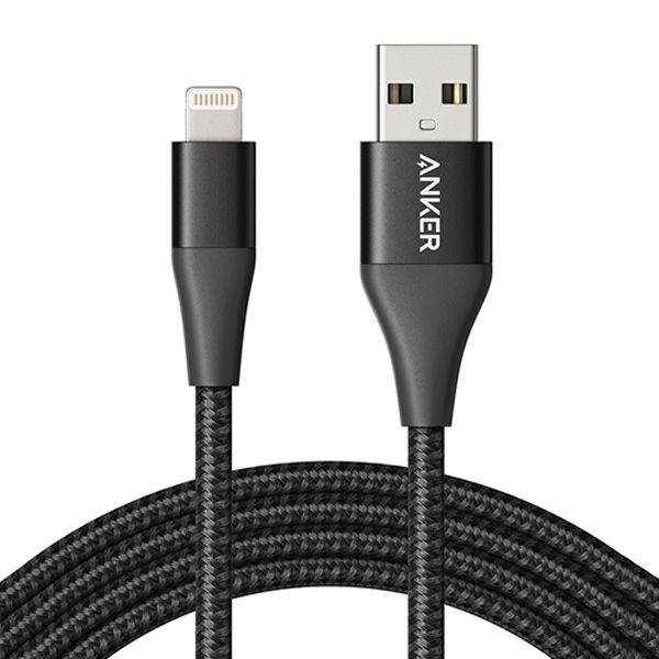 Anker PowerLine+ II 1.8m USB-A with Lightning Connector (Black)