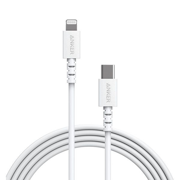 Anker PowerLine Select 1.8m USB-C with Lightning Connector (White)