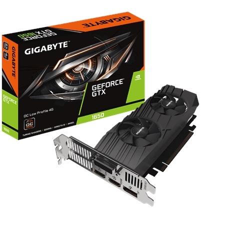 Gigabyte GV-N1656OC-4GL GTX1650 DDR6 Graphics Card Low Profile