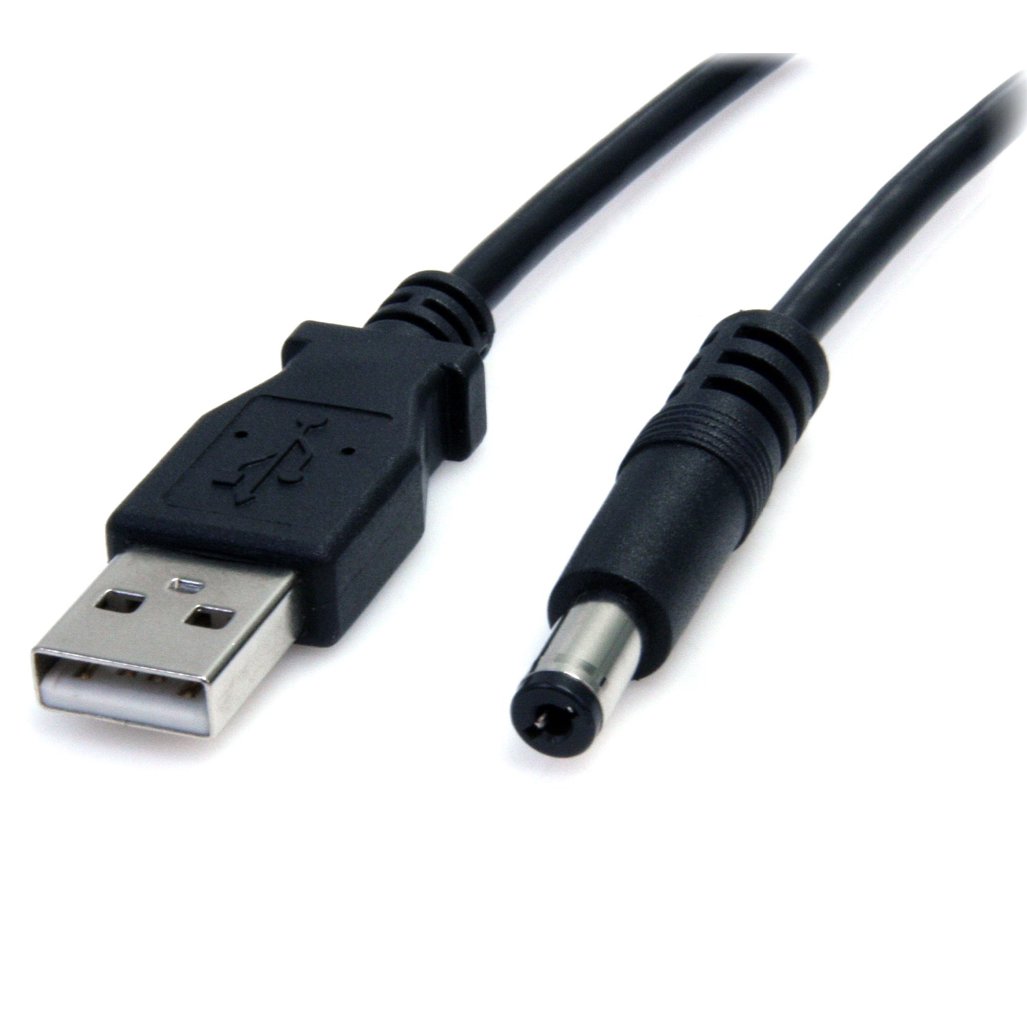 StarTech USB to 5.5mm Type M Barrel Cable (2m)