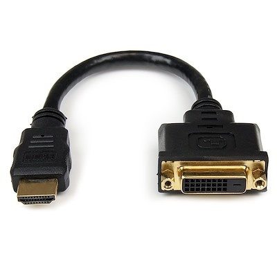 StarTech HDMI to DVI-D Video Cable Adapter (20.3cm)