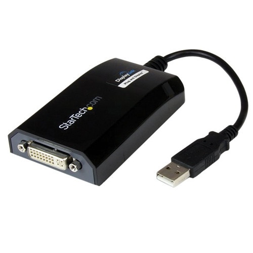 StarTech USB 2.0 Type-A Male to DVI-I Female Display Adapter