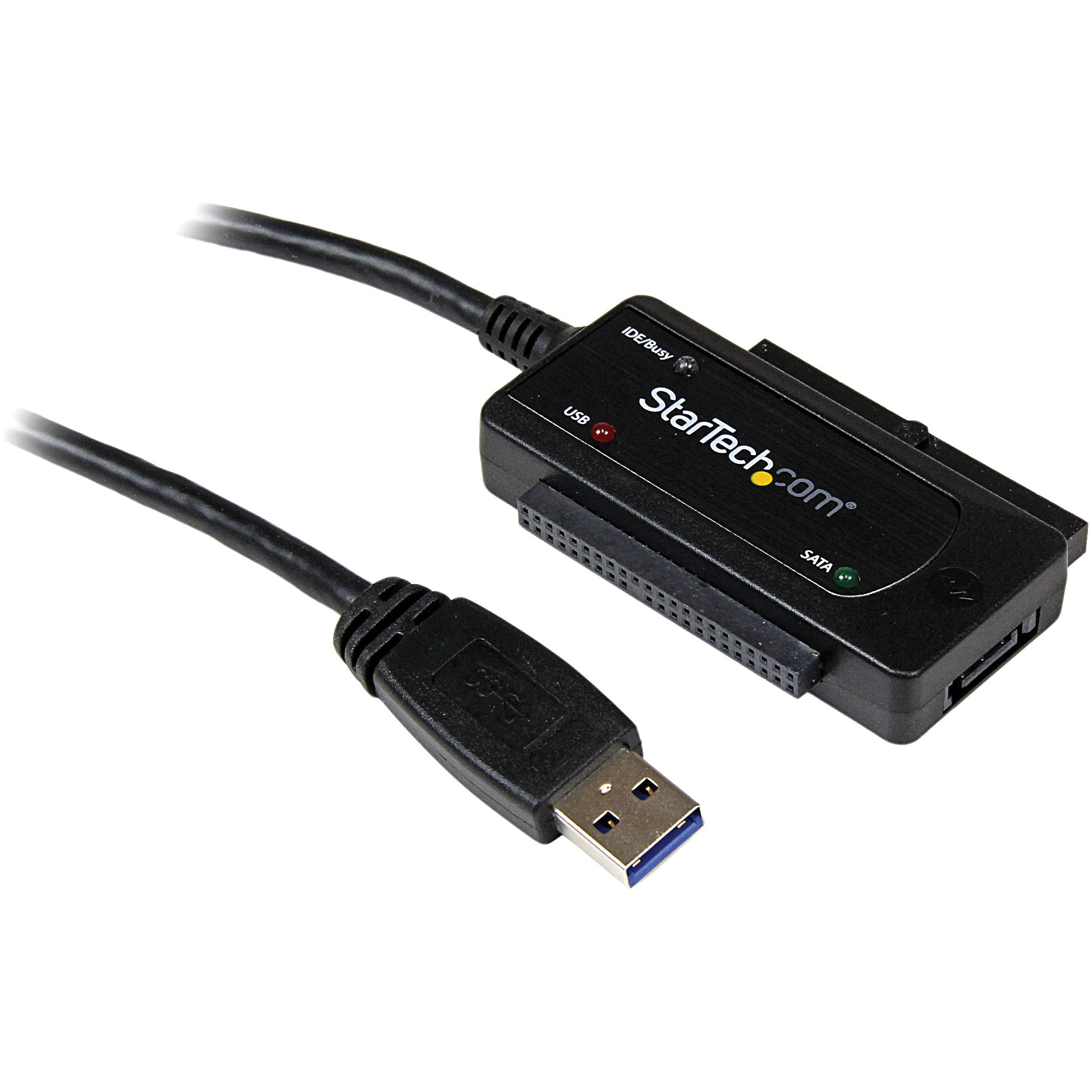 StarTech USB 3.0 to IDE/SATA Adapter Cable (Black)