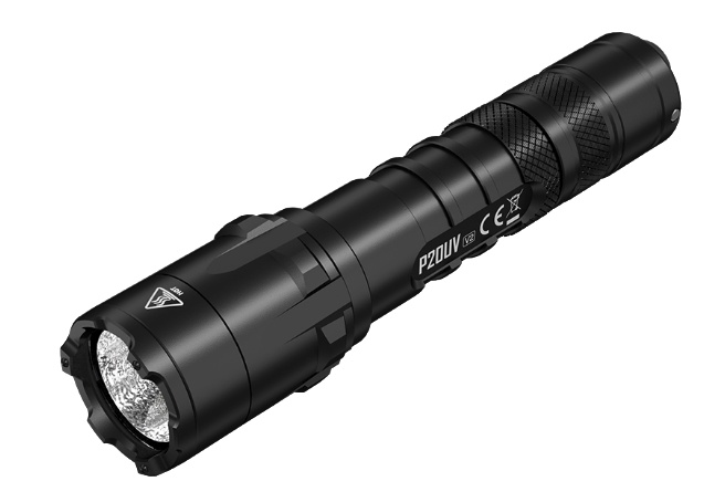 Nitecore P20UV-V2 Tactical Torch with White and UV Light