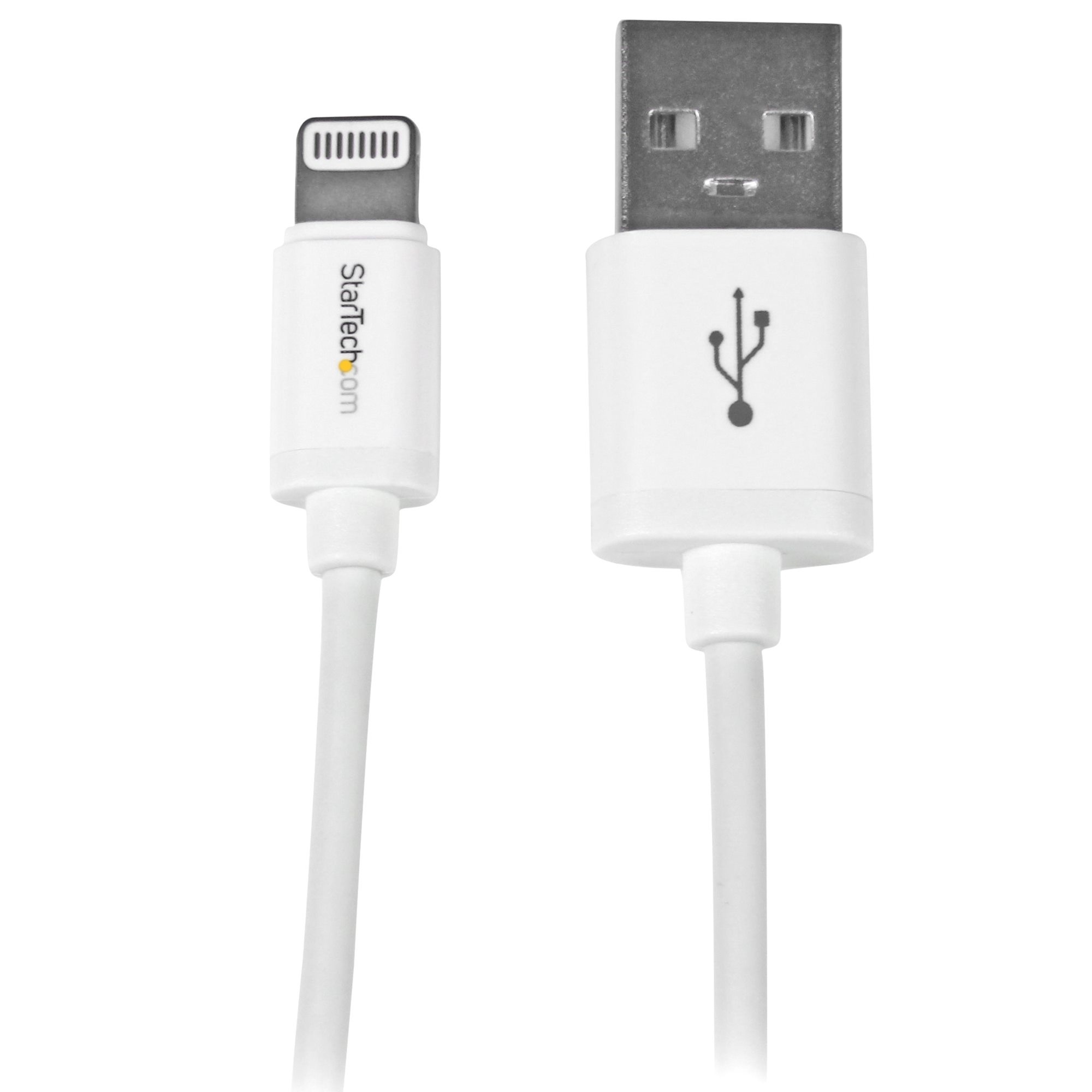 StarTech 8-pin Lightning to USB Cable (White, 30cm)