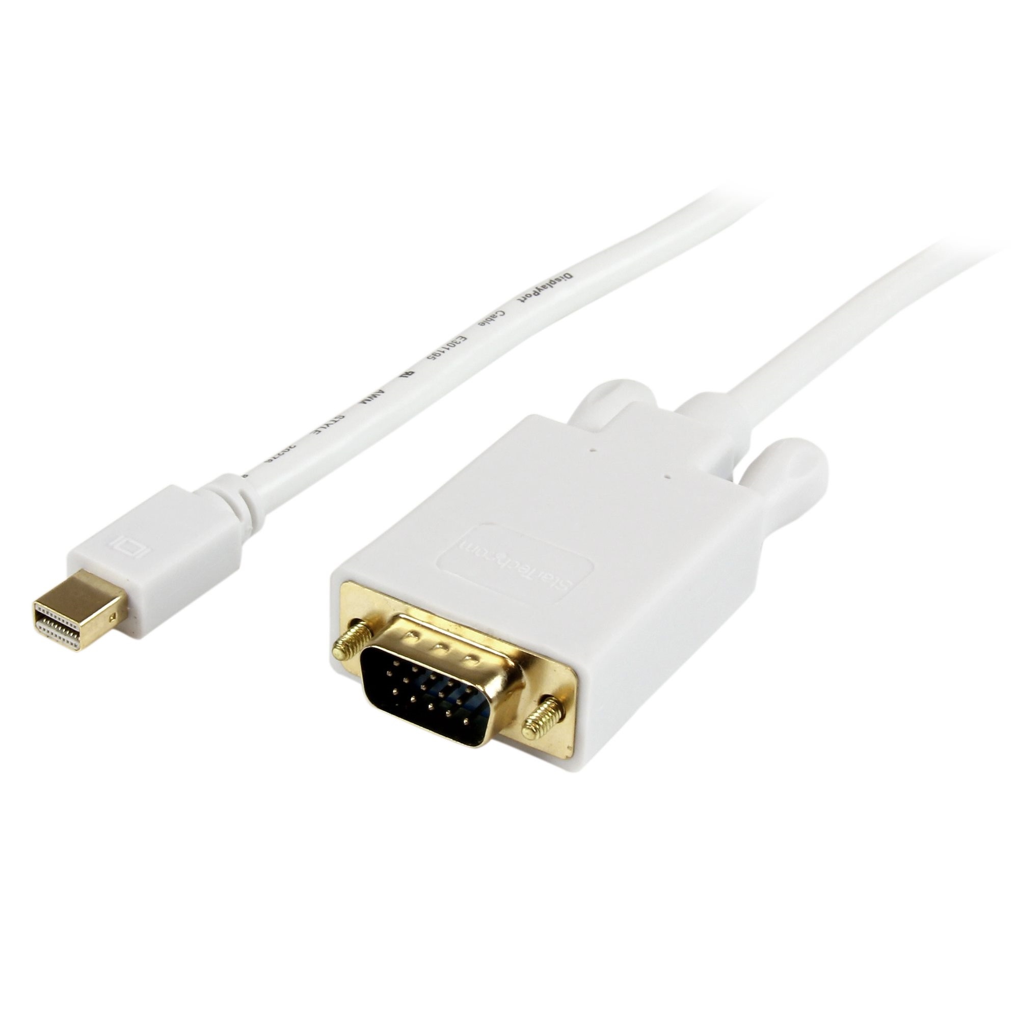 StarTech Mini DisplayPort to VGA (4.5m, White)