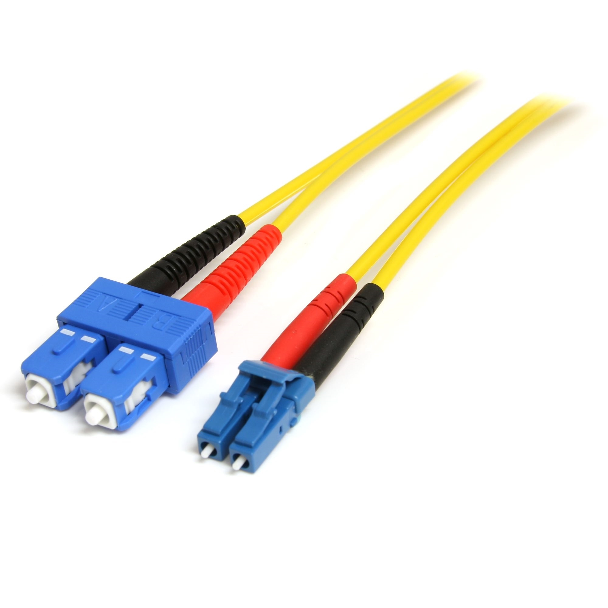 StarTech SM Duplex Fiber Patch Cable LC to SC (4m)
