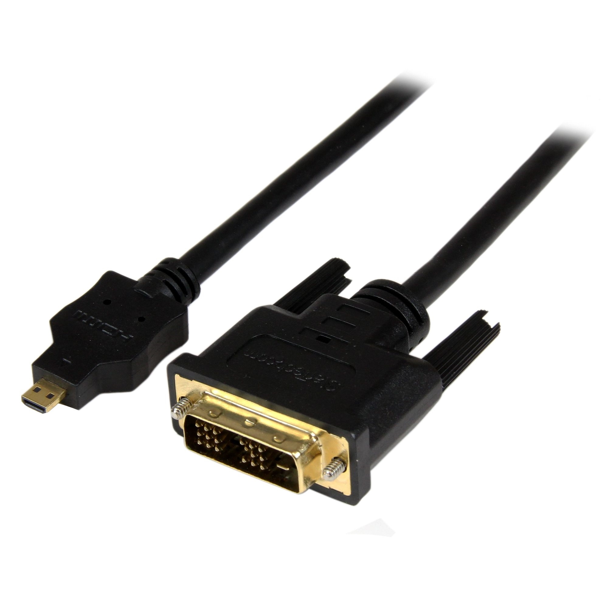 StarTech Micro HDMI to DVI-D Cable - M/M (2m)