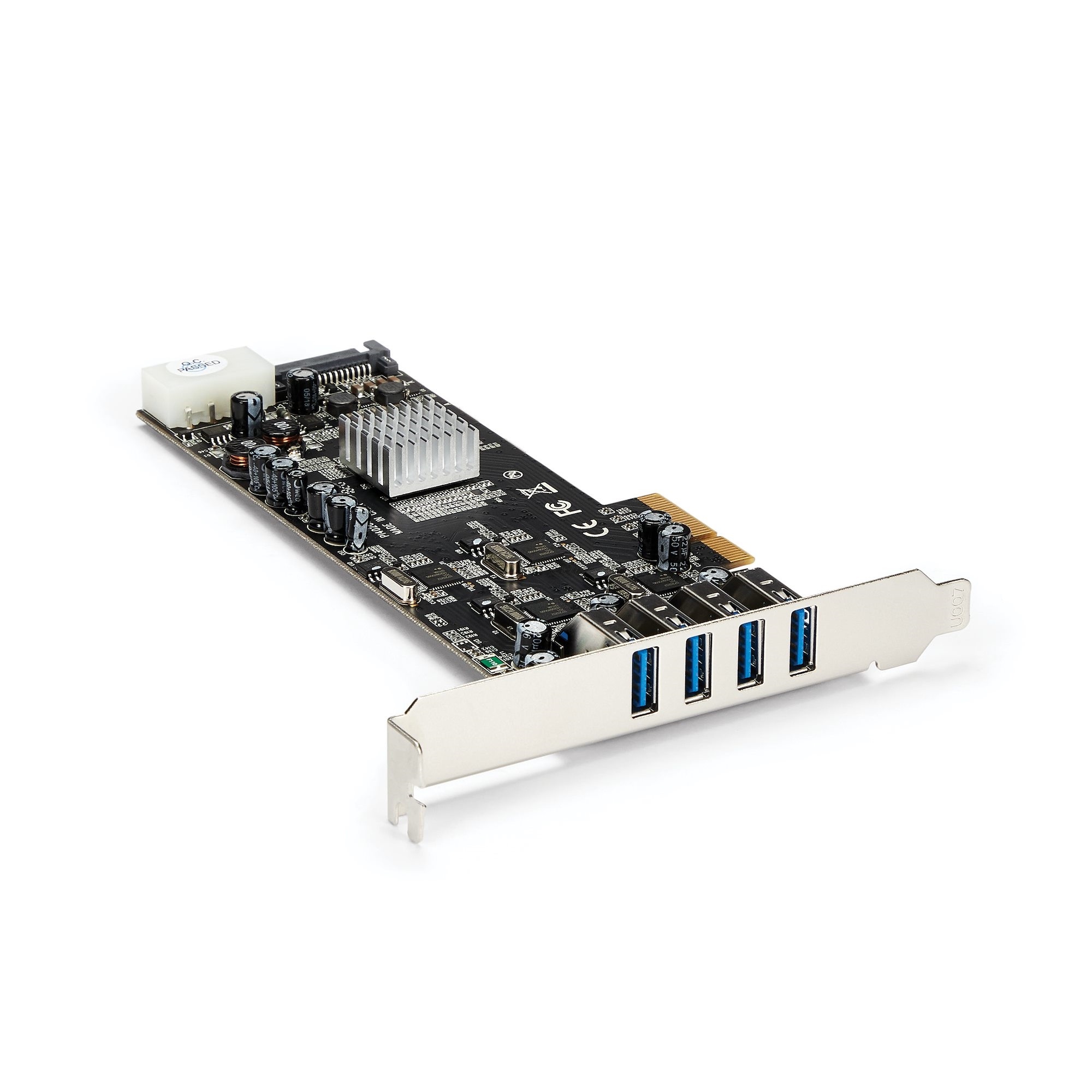 StarTech 4 Port Quad Bus PCIe USB 3 Card w/ UASP