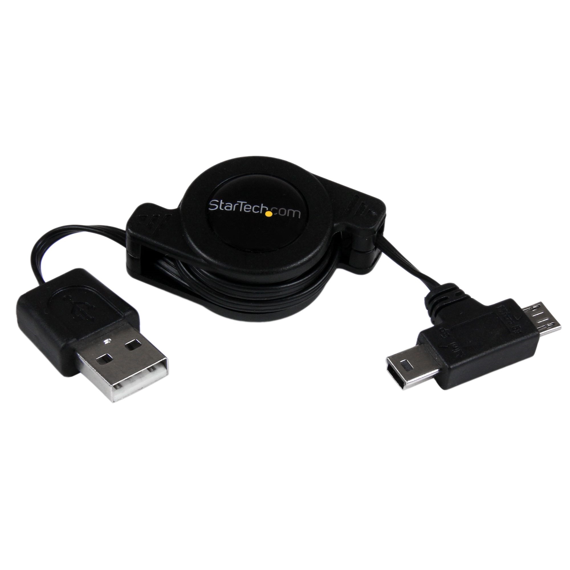StarTech Retractable Micro / Mini USB Cable (76.2cm)
