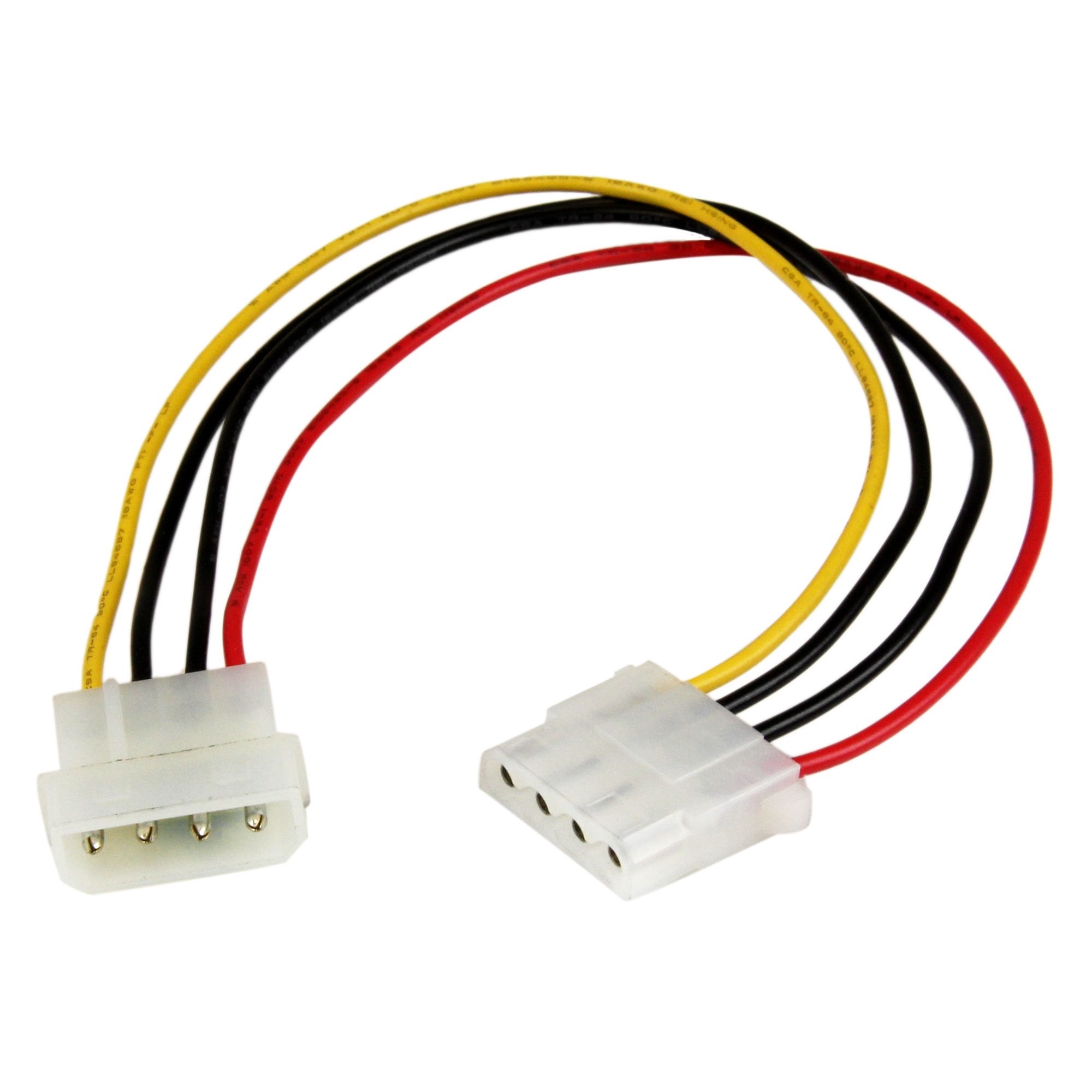 StarTech Molex LP4 Power Extension Cable M/F (30.4cm)