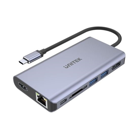 UNITEK uHub S7+ 7-in-1 USB 3.1 Multi-Port Hub with USB-C Connector.