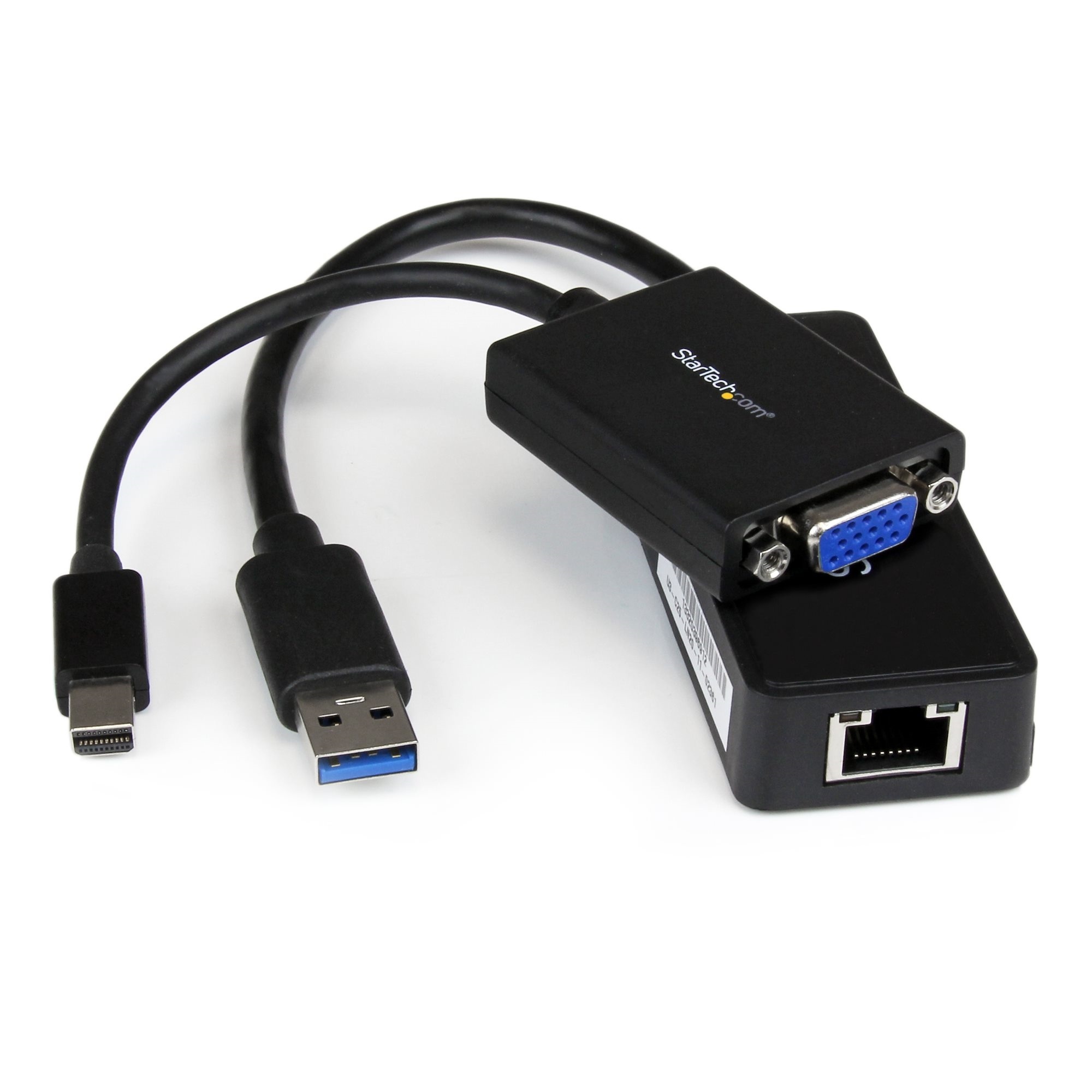 StarTech X1 Carbon VGA GbE Ethernet Adapter Kit