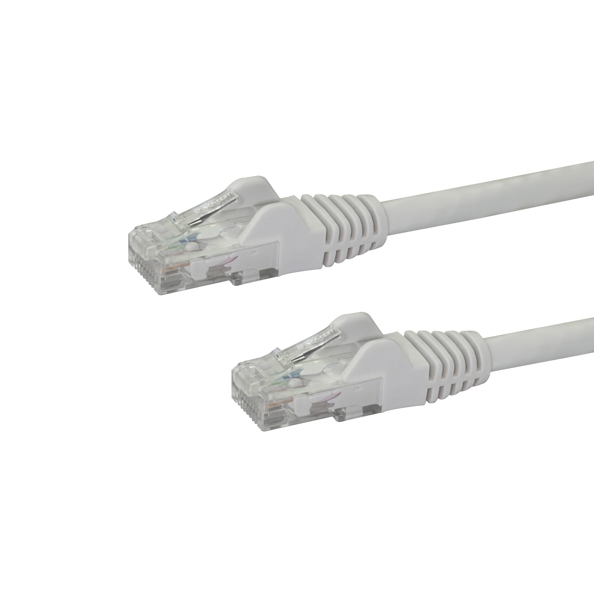 StarTech Snagless UTP Cat6 Patch Cable (White, 1m)