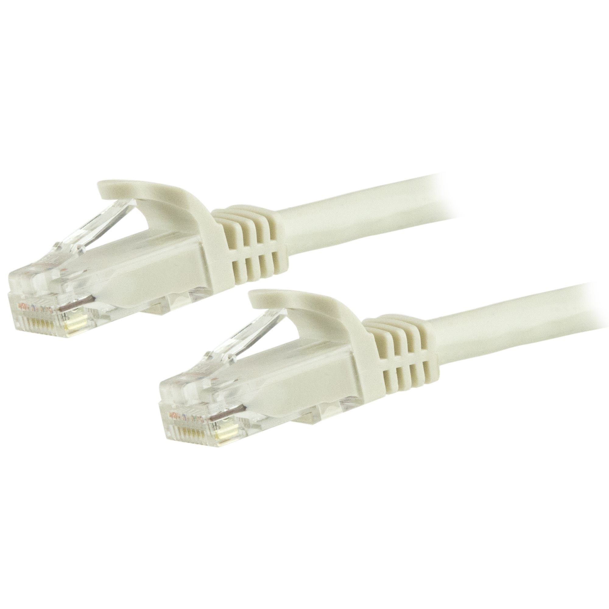 StarTech Snagless UTP Cat6 Patch Cable (White, 5m)