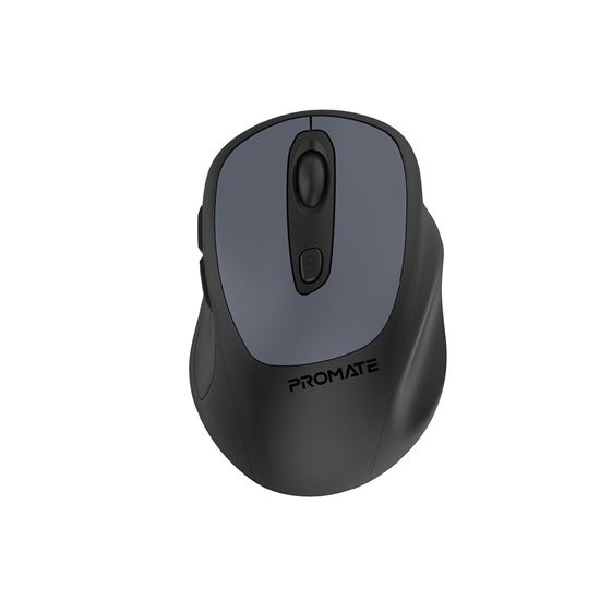 PROMATE Clix-9 Precision Fluid Scrolling Wireless Mouse (Grey)