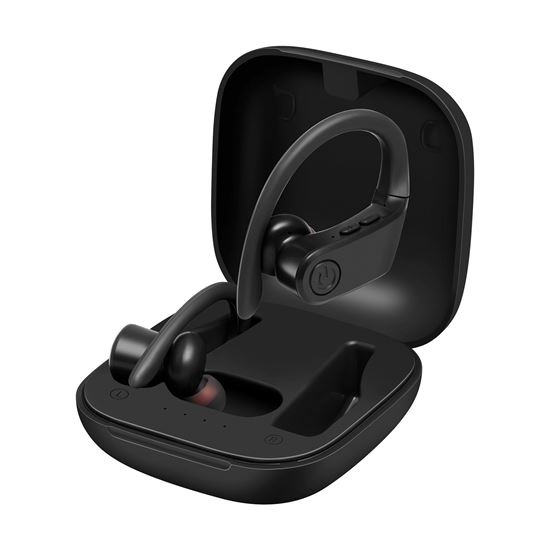 PROMATE Motive Sporty High Fidelity Bluetooth v5.0 TWS Earphones (Black)