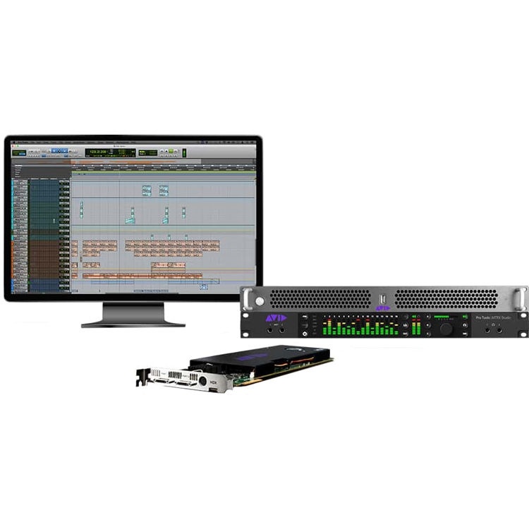Avid Pro Tools HDX MTRX Rackmount Bundle with MTRX Studio and Thunderbolt 3 Chassis