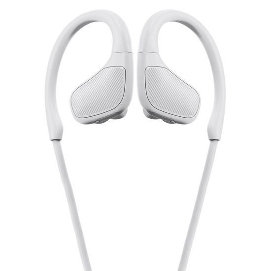 PROMATE Spirit High Performance Behind-the-Ear Sporty Wireless Bluetooth Earphones (White)