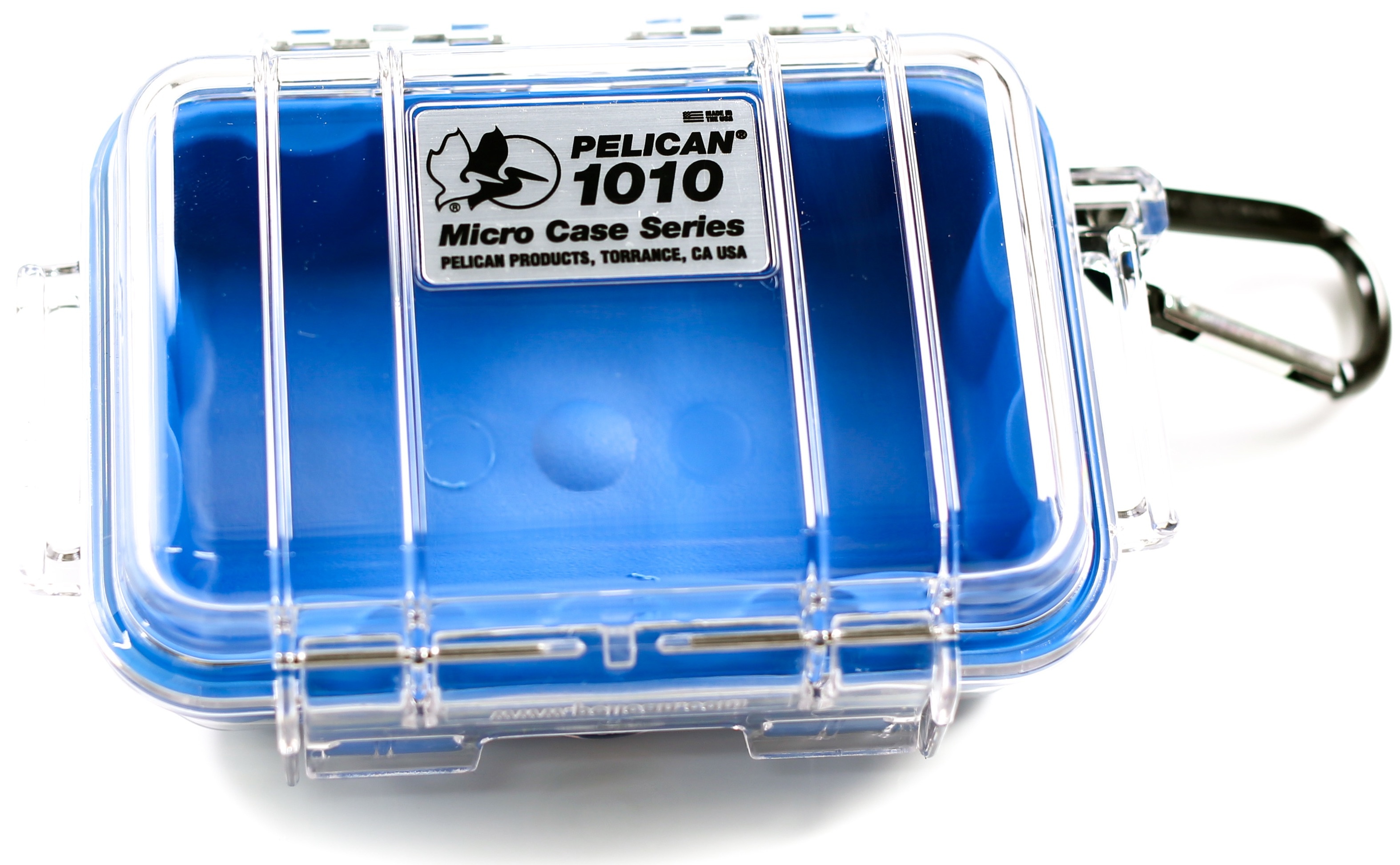 Pelican 1010 Micro Case (Blue/Clear)